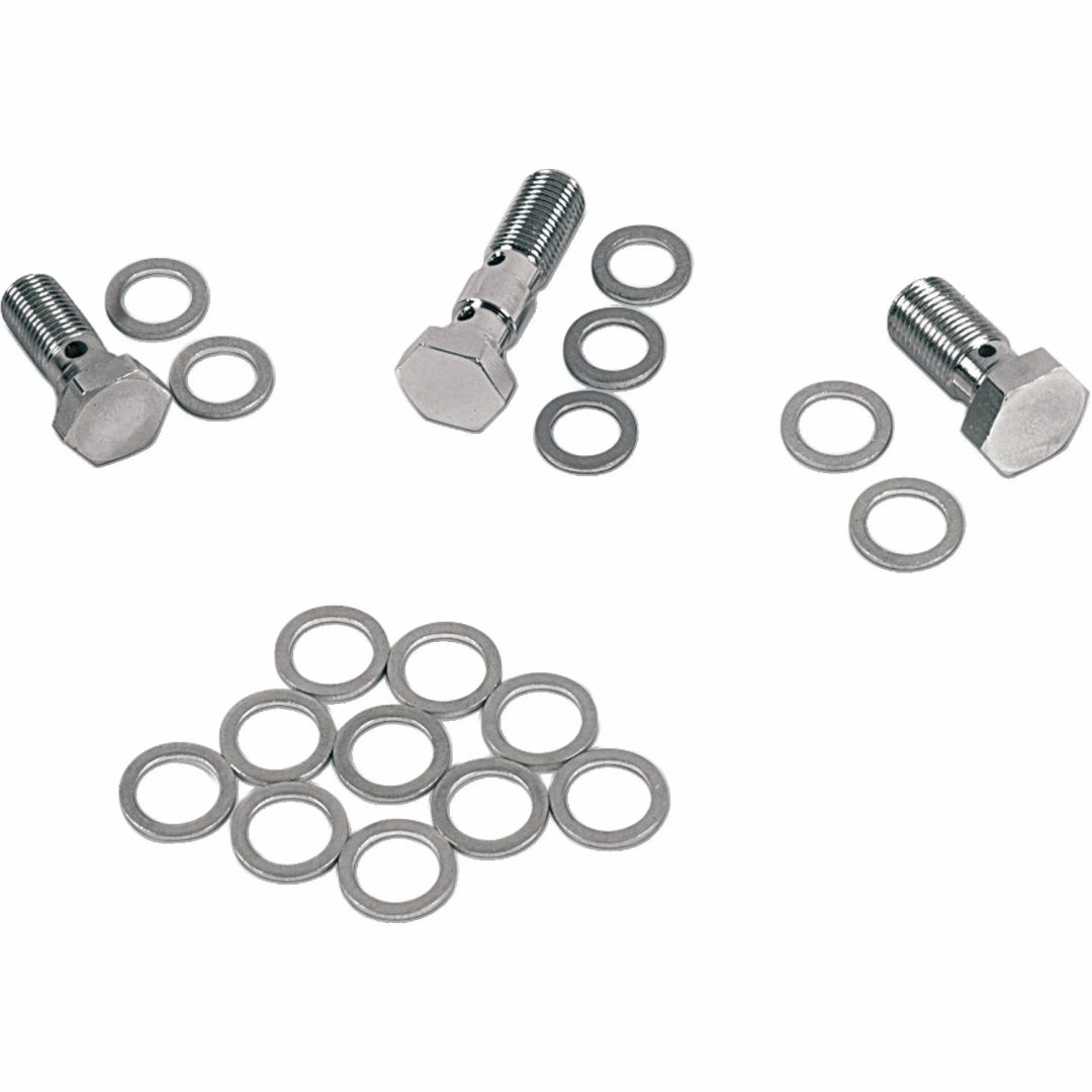 Bromsbult Universal Krom/silver Stål DRAG SPECIALTIES 3/8"-24