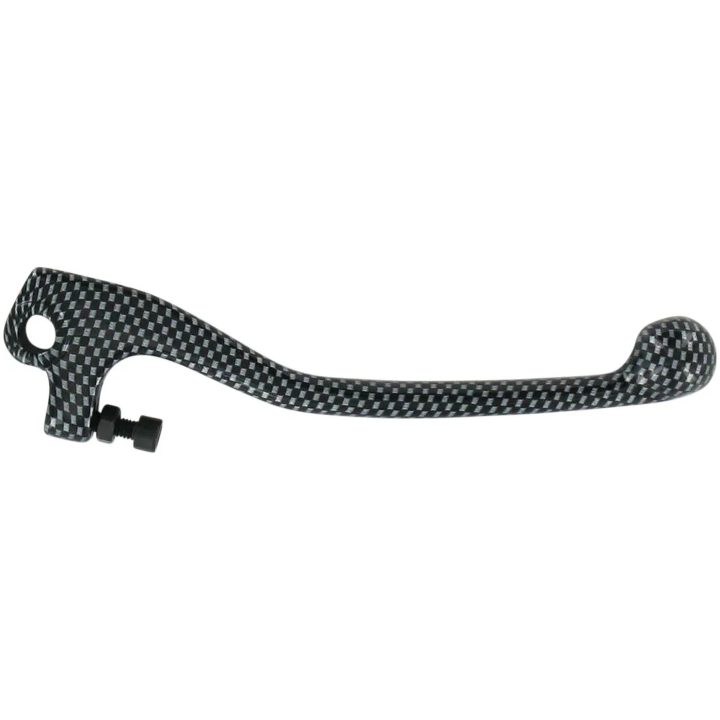 Bromshandtag CARBON FIBER LOOK Kolfiber PARTS UNLIMITED LEVER RH HON/SUZ C/F LOOK – bild 2