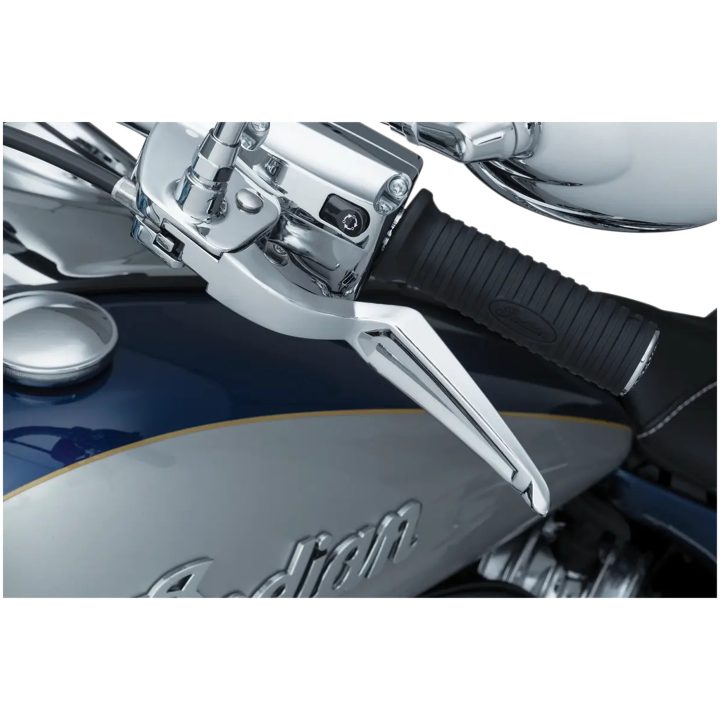 Bromshandtag och kopplingshandtag Phantom Krom Aluminium KURYAKYN – bild 2