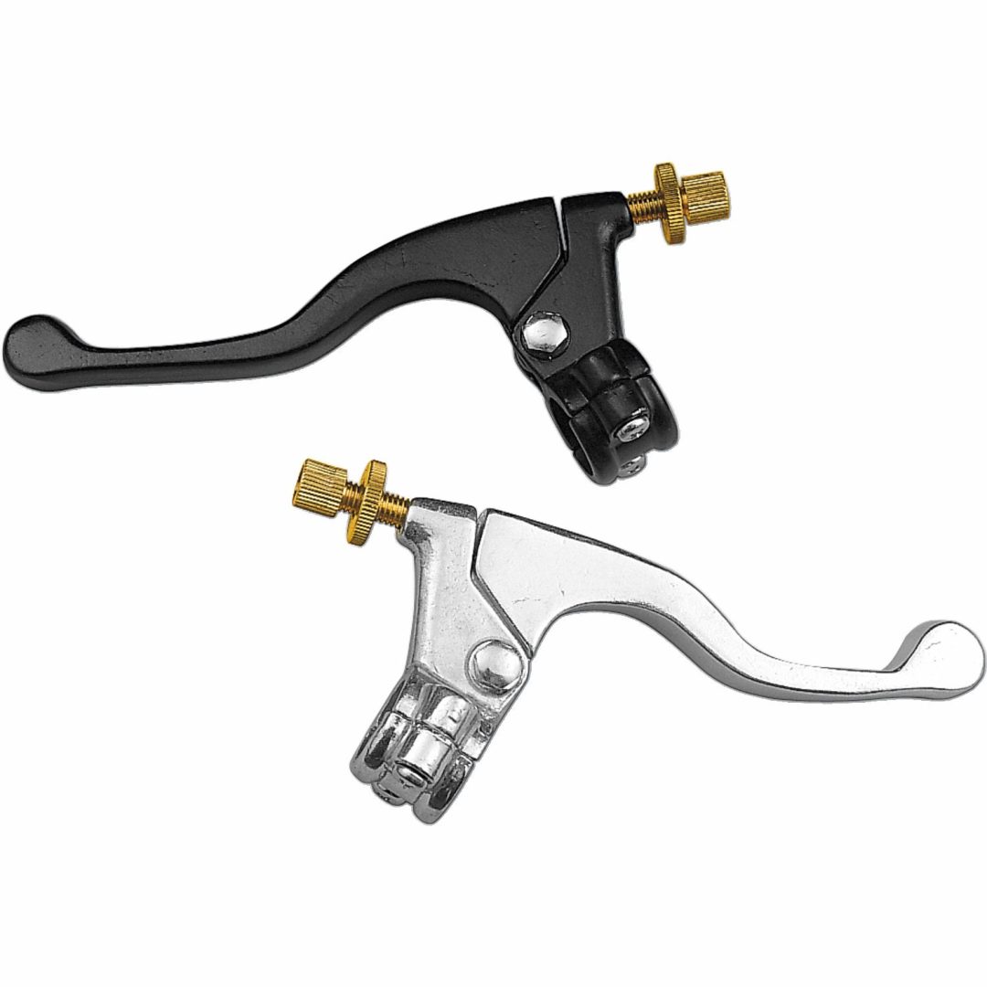 Bromshandtag Shorty Style Power PARTS UNLIMITED Silver
