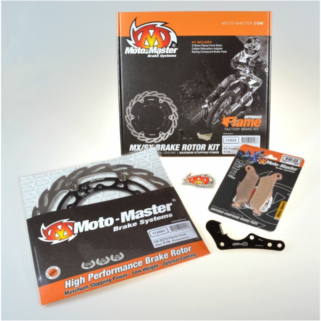 Bromskit 270mm Oversize MOTO-MASTER Konverteringskit