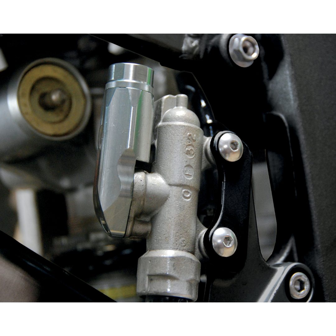 Bromskopp Metal Aluminium POWERSTANDS RACING REAR BRAKE RESERVOIR ALU – bild 2