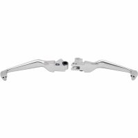 Broms/Kopplinghandtag Set Skull Chrome Drag Specialties