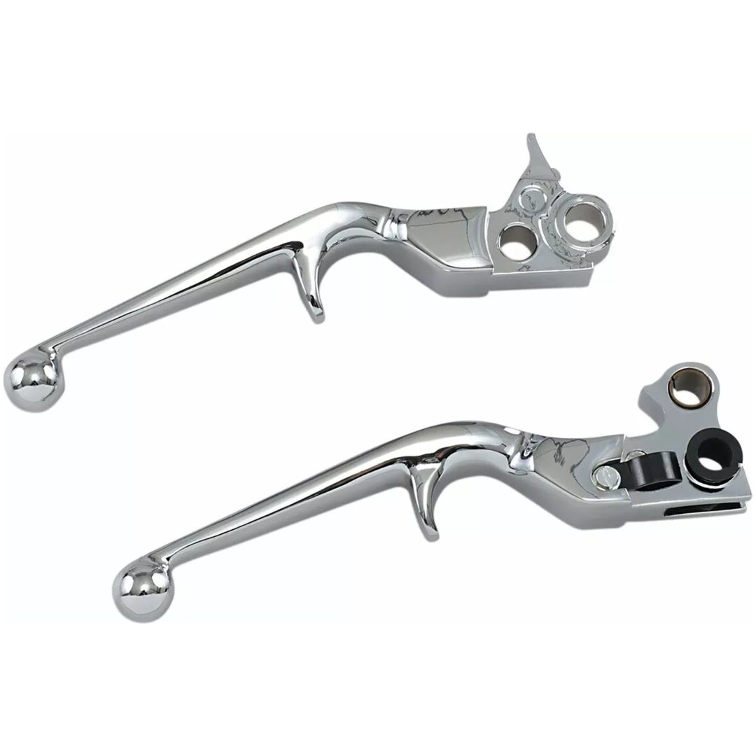 Broms/Kopplinghandtag Set Trigger Chrome Kuryakyn Chrome – bild 2