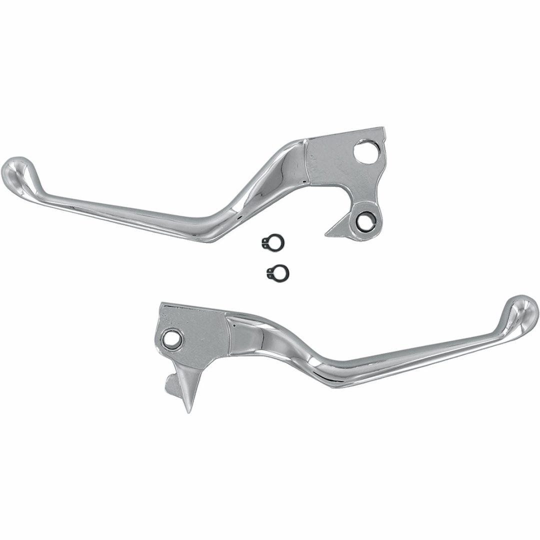 Broms/Kopplinghandtag Set Wide Blade Chrome Drag Specialties Chrome