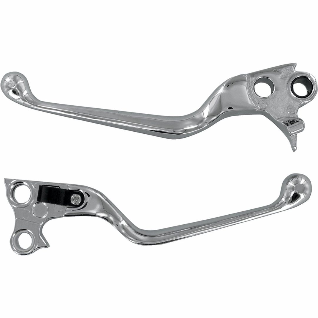 Broms/Kopplinghandtag Set Wide Blade Chrome Drag Specialties Chrome