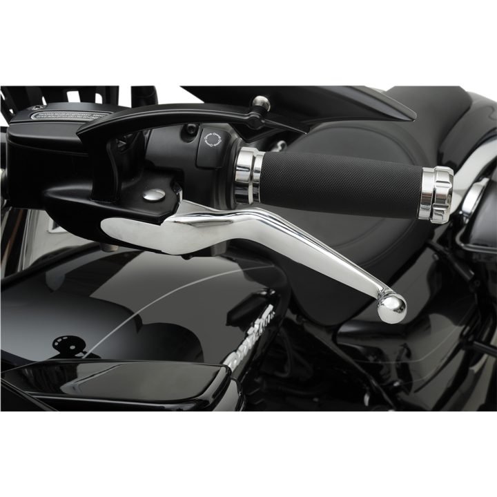 Broms/Kopplinghandtag Set Wide Blade Chrome Drag Specialties Chrome – bild 2