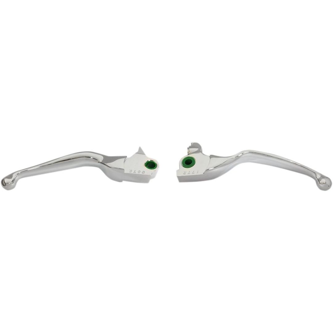 Broms/Kopplinghandtag Set Wide Blade Chrome Drag Specialties Chrome