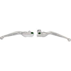 Broms/Kopplinghandtag Set Wide Blade Spår Chrome Drag Specialties