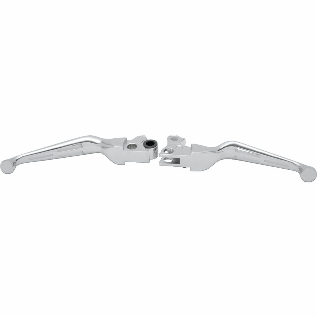 Broms/Kopplinghandtag Set Wide Blade Spår Chrome Drag Specialties Chrome