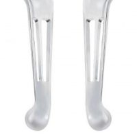 Broms/Kopplinghandtag Set Wide Blade Spår Chrome Drag Specialties