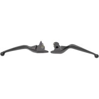 Broms/Kopplinghandtag Set Wide Blade Svart Drag Specialties