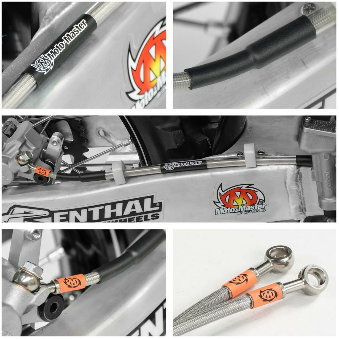 Bromsledning Bak Bak MOTO-MASTER Silver