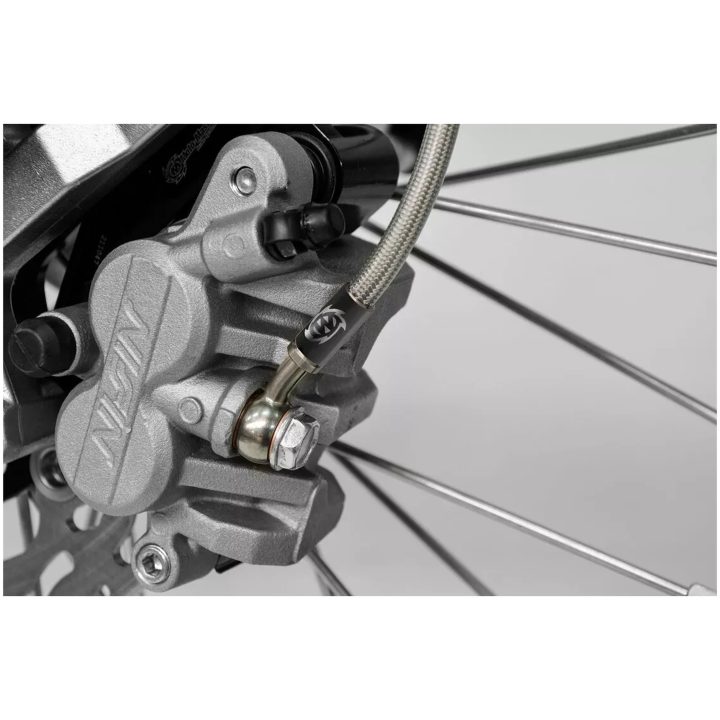 Bromsledning Front Fram MOTO-MASTER svart/silver – bild 2