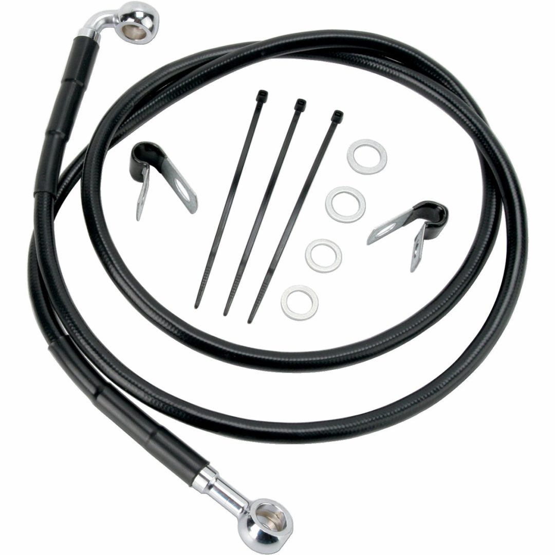 Bromsledning Standard Svart DRAG SPECIALTIES