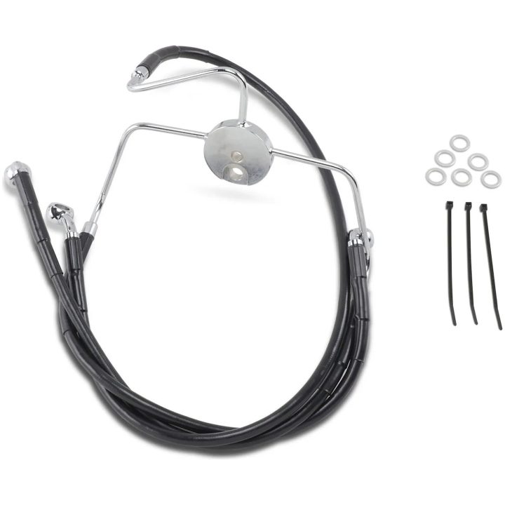 Bromsledning Standard Svart DRAG SPECIALTIES +2" – bild 2