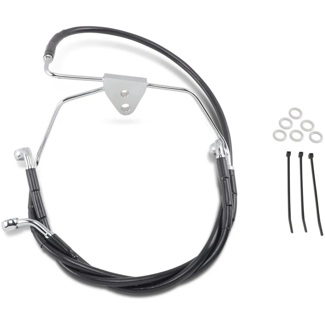 Bromsledning Standard Svart DRAG SPECIALTIES +2" – bild 2