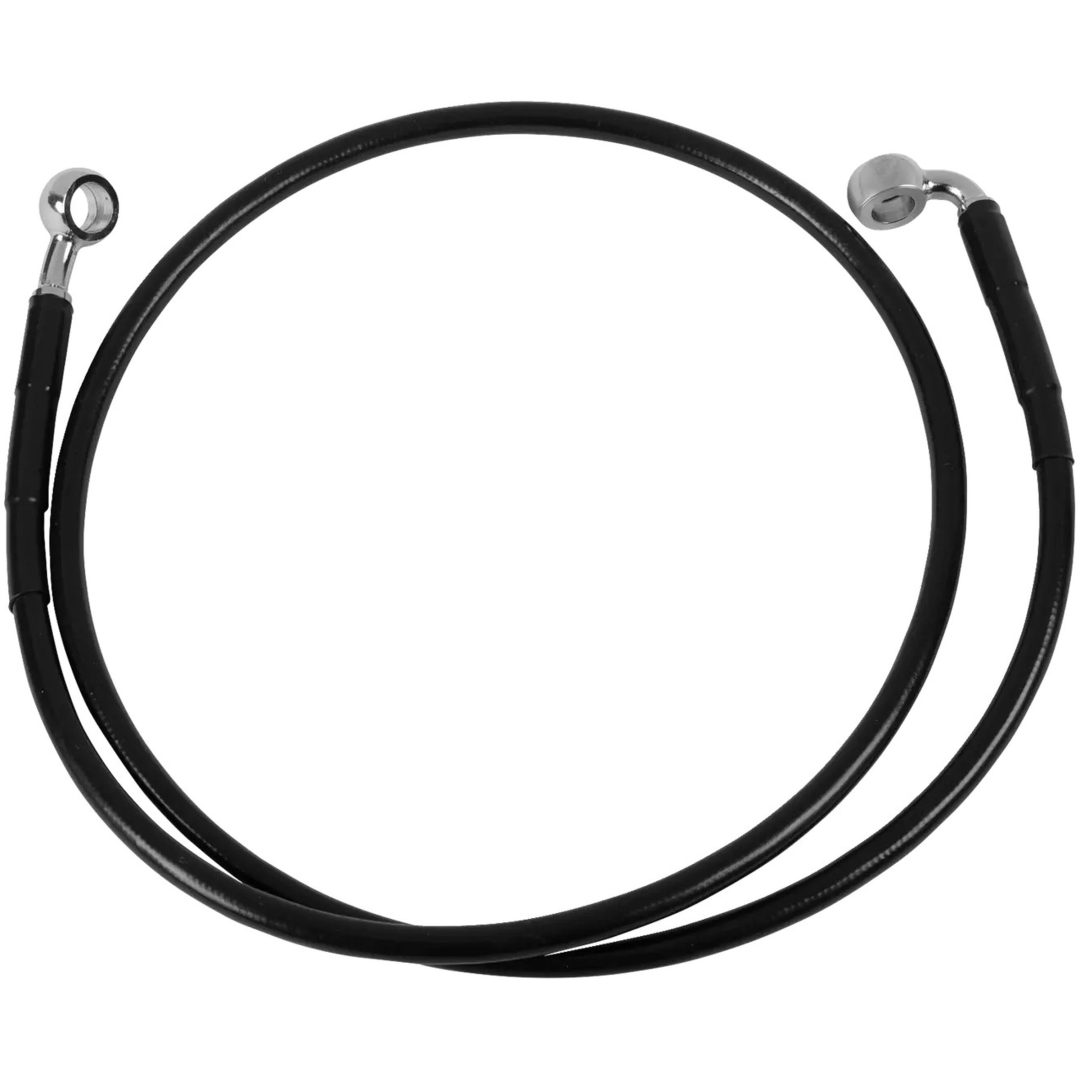 Bromsledning Standard Svart DRAG SPECIALTIES LINE BRK FR 95-99FXD BL+2