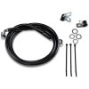 Bromsledning Standard Svart DRAG SPECIALTIES LINE BRK FR99-07FXST BL+4 – miniatyr 2