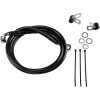 Bromsledning Standard Svart DRAG SPECIALTIES LINE BRK FR99-07FXST BL+4 – miniatyr 1