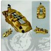 Bromsok 6 Kolvar Höger Fram Aluminium Guld NISSIN – miniatyr 2