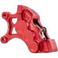 Bromsok 6-kolvs Anodiserad/röd ARLEN NESS