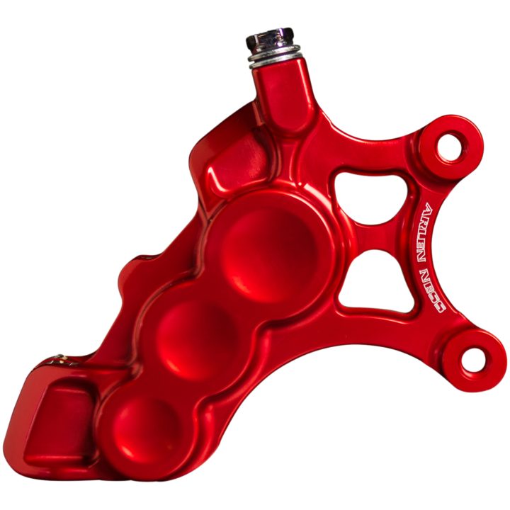 Bromsok 6-kolvs Anodiserad/röd ARLEN NESS – bild 3