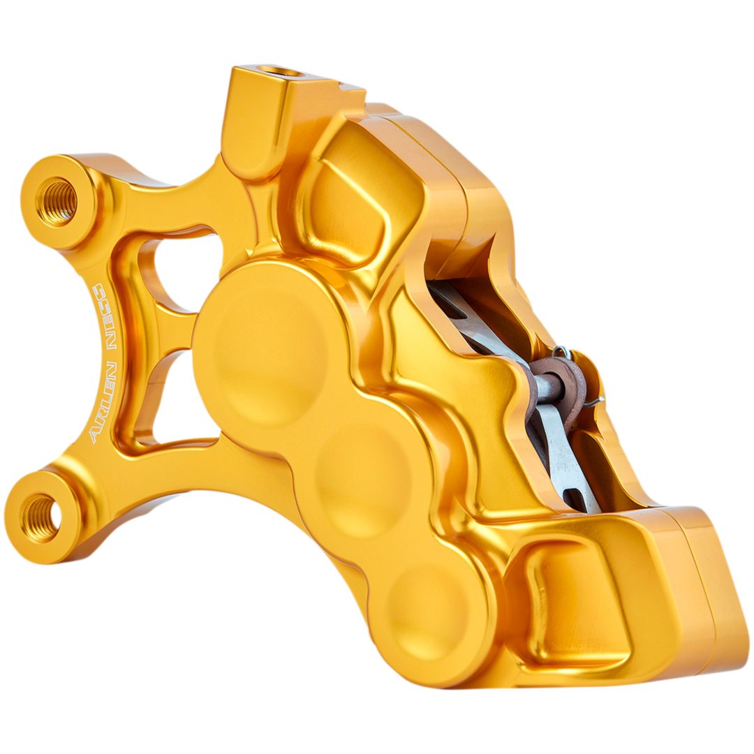 Bromsok 6-kolvs Guld Anodiserad ARLEN NESS