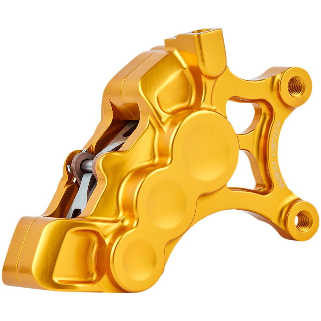 Bromsok 6-kolvs Guld Anodiserad ARLEN NESS