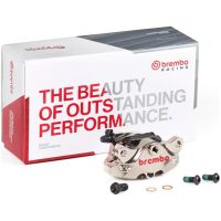 Bromsok GP2-SS 2-Kolvs Bak Aluminium Polerad BREMBO