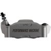 Bromsok Race Series Radial 4-Kolvs Grå Gunmetal PERFORMANCE MACHINE (PM) – miniatyr 3