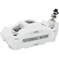 Bromsok Race Series Radial 4-Kolvs Grå Gunmetal PERFORMANCE MACHINE (PM)