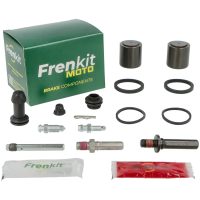 Bromsokrenoveringssats Superkit Svart Silver Rostfritt Stål FRENKIT S.L.