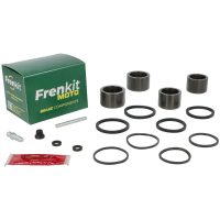 Bromsokrenoveringssats Superkit Svart Silver Rostfritt Stål FRENKIT S.L.