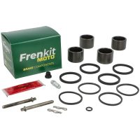 Bromsokrenoveringssats Superkit Svart Silver Rostfritt Stål FRENKIT S.L.