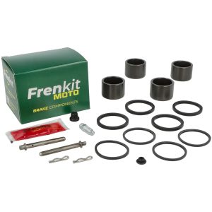 Bromsokrenoveringssats Superkit Svart Silver Rostfritt Stål FRENKIT S.L.