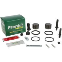 Bromsokrenoveringssats Superkit Svart Silver Rostfritt Stål FRENKIT S.L.