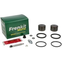 Bromsokrenoveringssats Superkit Svart Silver Rostfritt Stål FRENKIT S.L.