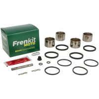 Bromsokrenoveringssats Superkit Svart Silver Rostfritt Stål FRENKIT S.L.