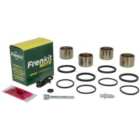 Bromsokrenoveringssats Superkit Svart Silver Rostfritt Stål FRENKIT S.L.
