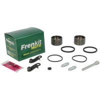 Bromsokrenoveringssats Superkit Svart Silver Rostfritt Stål FRENKIT S.L.