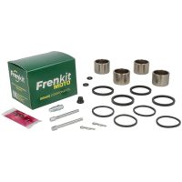 Bromsokrenoveringssats Superkit Svart Silver Rostfritt Stål FRENKIT S.L.