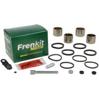 Bromsokrenoveringssats Superkit Svart Silver Rostfritt Stål FRENKIT S.L.
