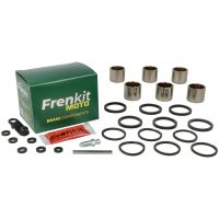 Bromsokrenoveringssats Superkit Svart Silver Rostfritt Stål FRENKIT S.L.