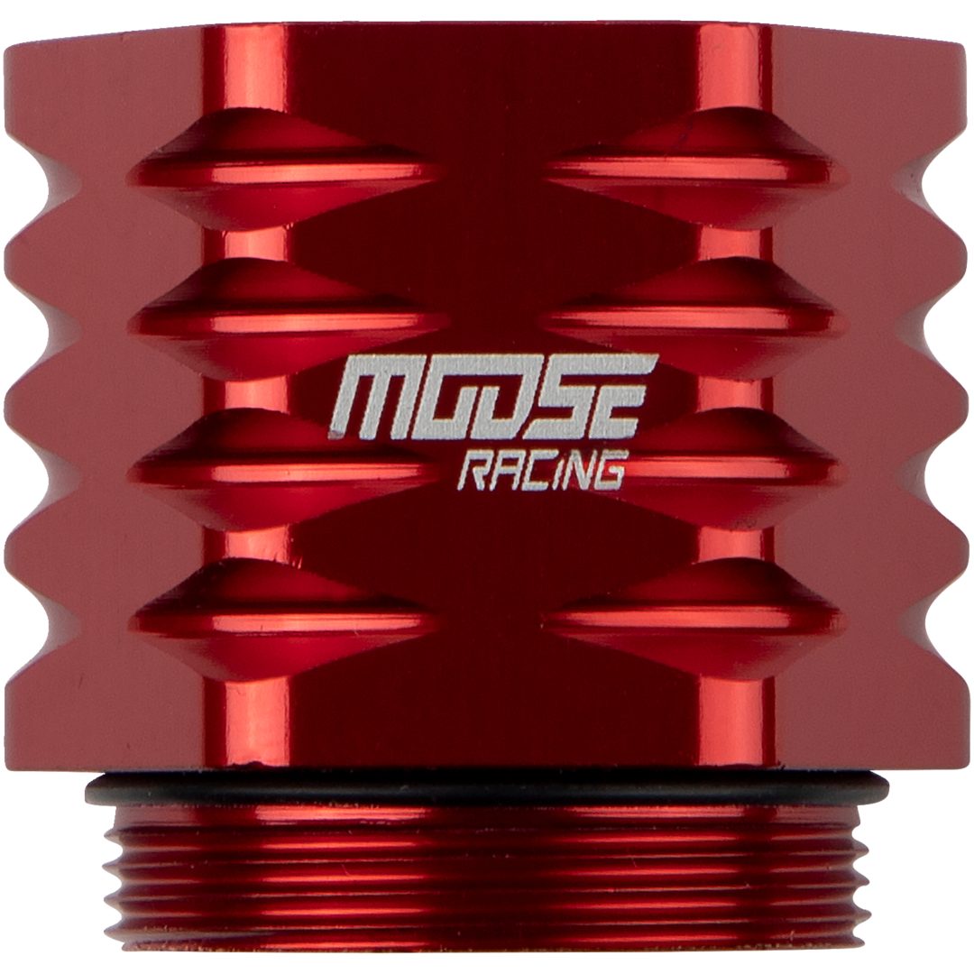 Bromsoks Kylare Röd Aluminium MOOSE RACING Kylare – bild 2