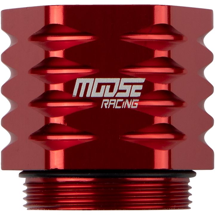 Bromsoks Kylare Röd Aluminium MOOSE RACING Kylare – bild 2