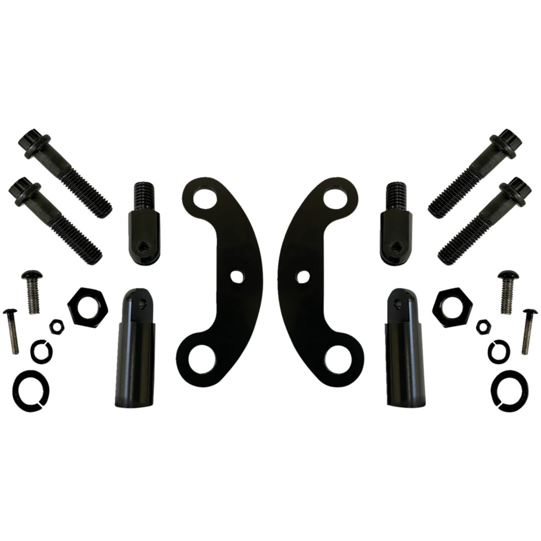 Bromsoksfäste Caliper Pb Svart CUSTOM DYNAMICS Fäste