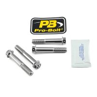 Bromsoksfästningskit Billet Rostfritt Stål Silver PRO BOLT