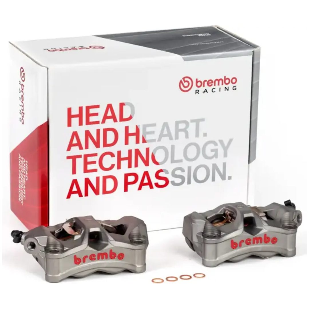 Bromsokskit Stylema Aluminium Grå BREMBO