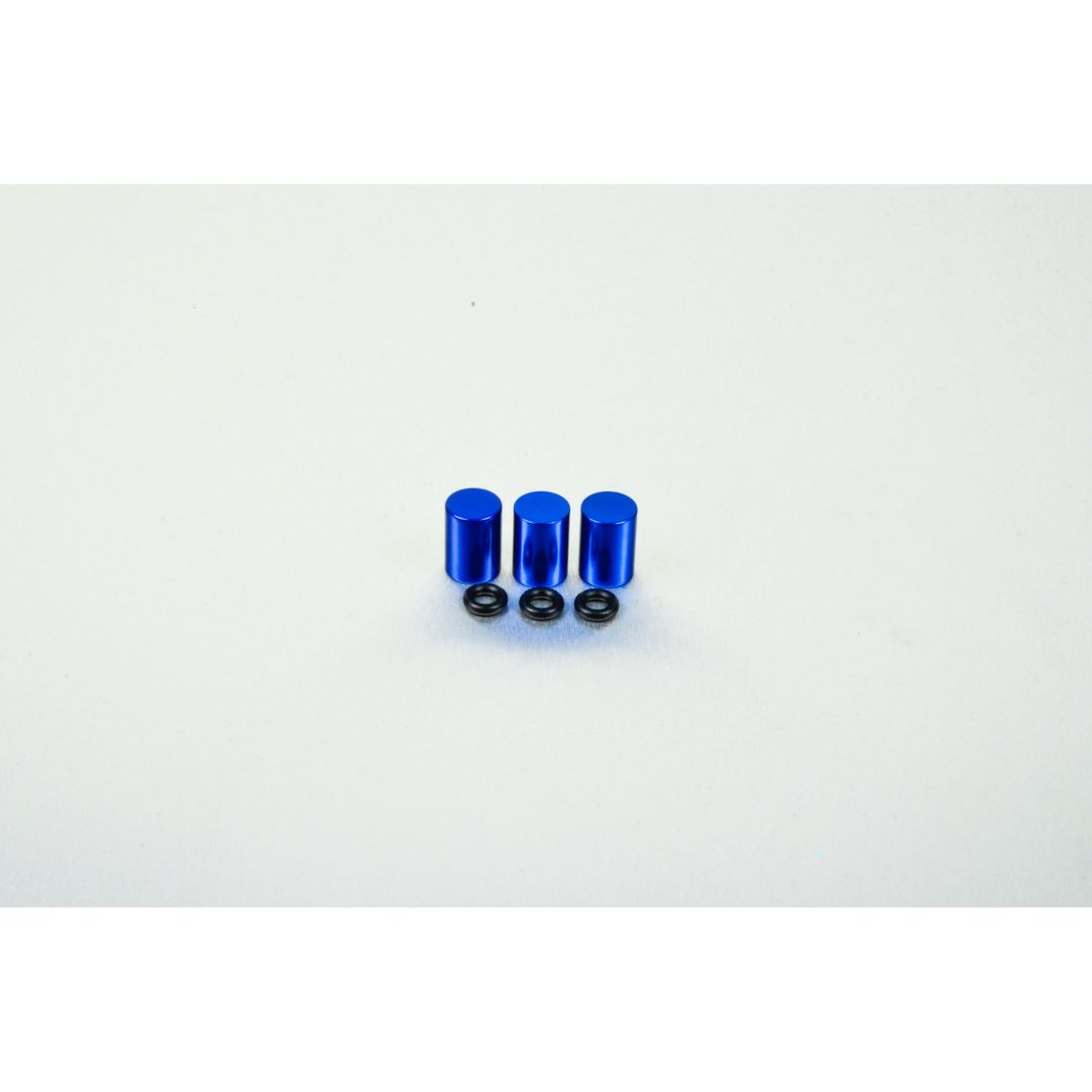 Bromsoksluftningskåpa Blå Anodiserad PRO BOLT
